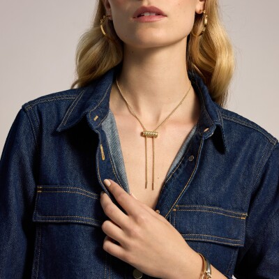 Collier Nouvel Héritage Latch Gold en or jaune