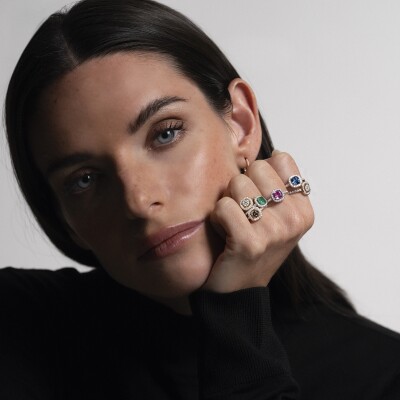 Bague B&F My Haute Joaillerie Douce Folie, or jaune et diamants