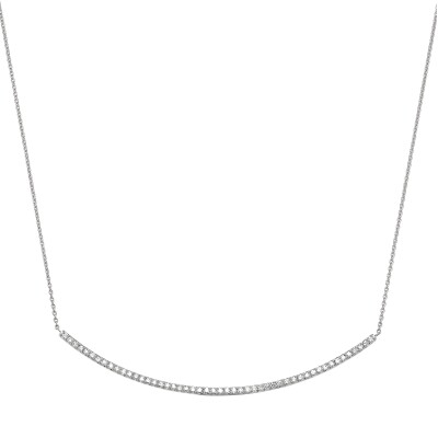 Collier B&F My Haute Joaillerie Bow, or blanc et diamants