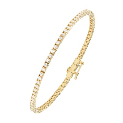 Bracelet B&F My Haute Joaillerie Ligne Diamants, or jaune et diamants