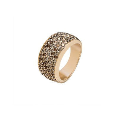 Bague Champagne B&F My Haute Joaillerie, or rose et diamants cognac