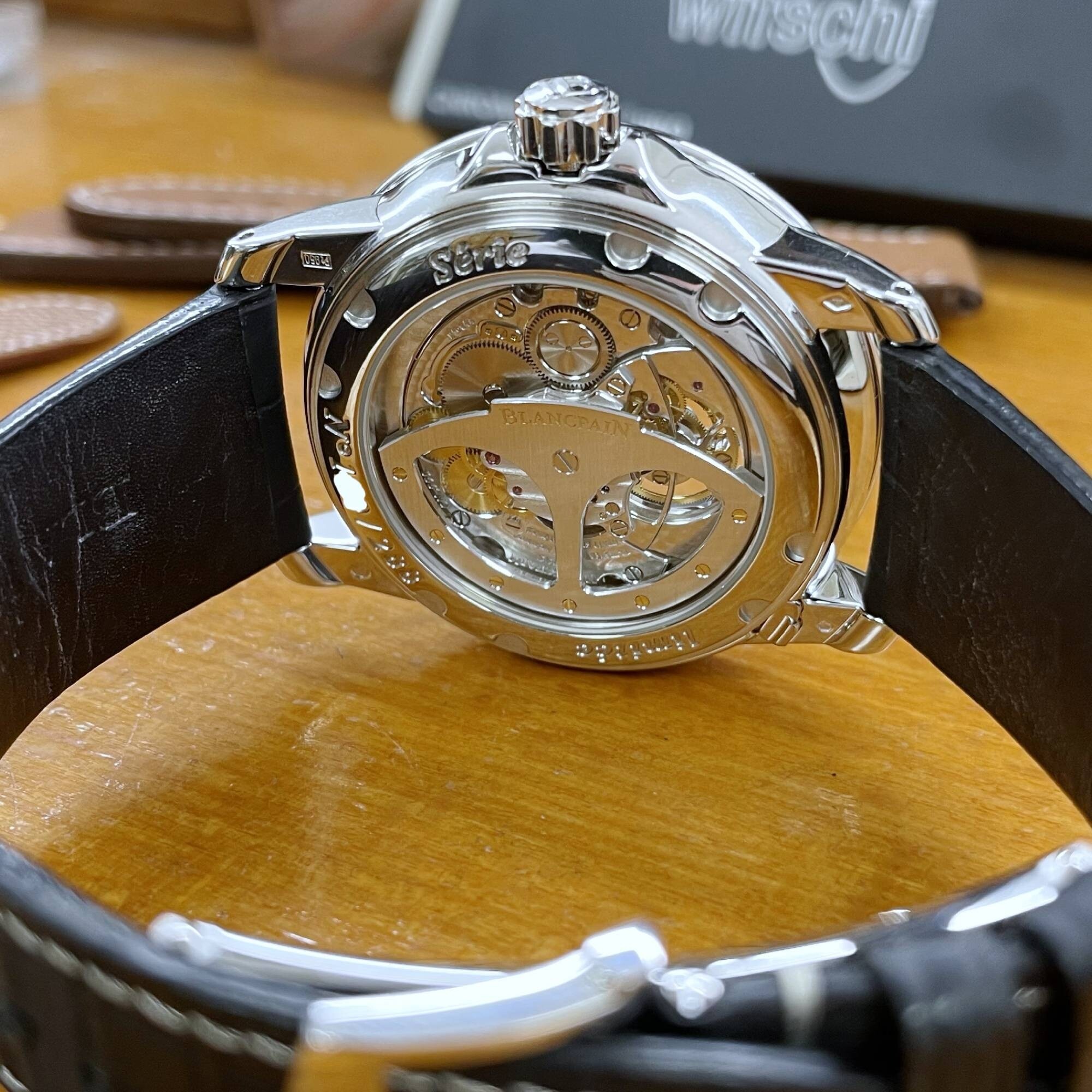 Achat Montre Blancpain Villeret Tourbillon Carrousel une minute d