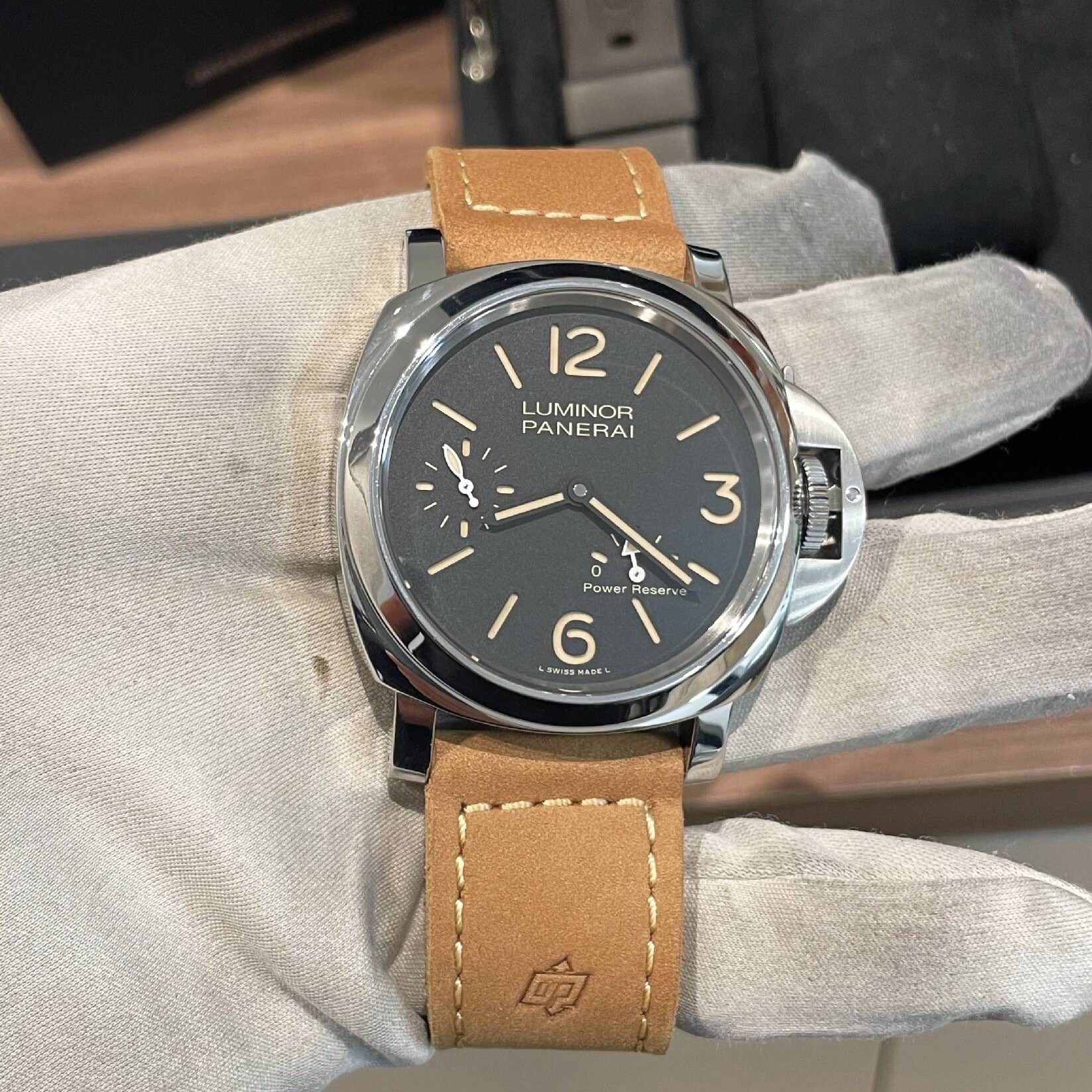 Achat MONTRE PANERAI LUMINOR POWER RESERVE 8 DAYS PAM00795 d occasion