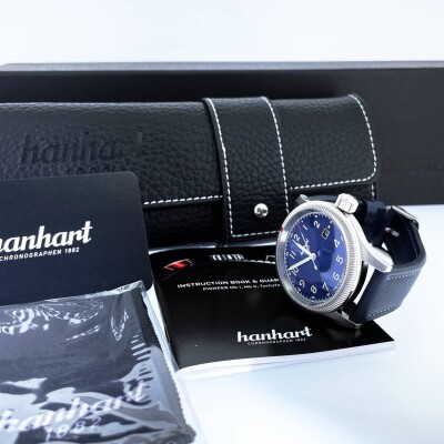 Montre Hanhart 1882 Pioneer Pioneer One Blue 762.270-7312