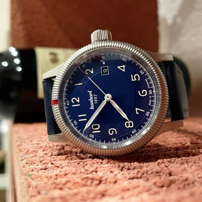 Montre Hanhart 1882 Pioneer Pioneer One Blue 762.270-7312