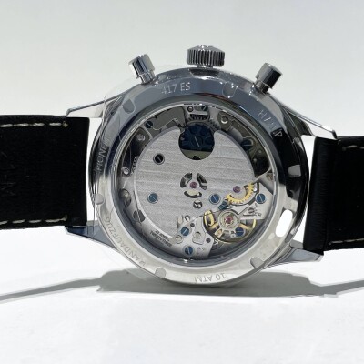 Montre Hanhart 417 ES Flyback Reverse Panda 42mm Manuel