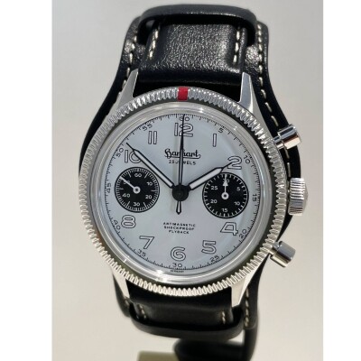 Montre Hanhart 417 ES Flyback Panda 39mm 1954 Manuel