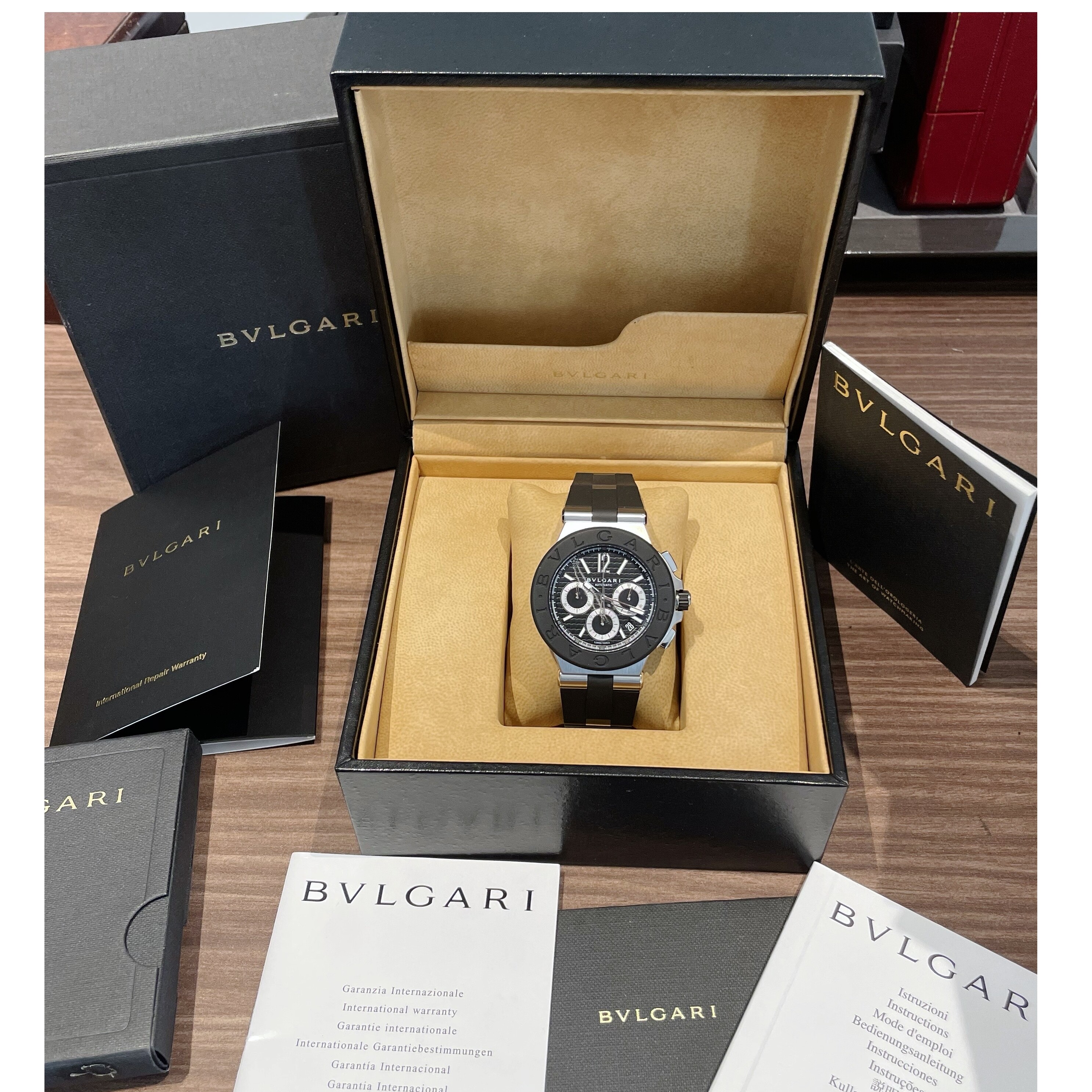 Montre Bulgari Diagono Chronographe DG 42 SV CH