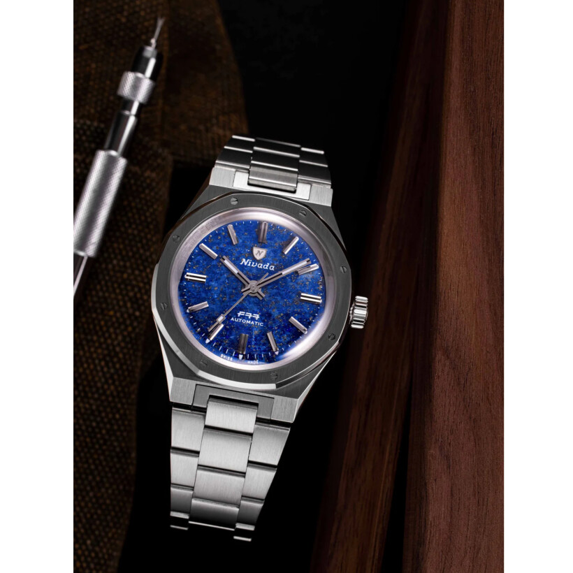 MONTRE NIVADA GRENCHEN F77 LAPIS LAZULI.