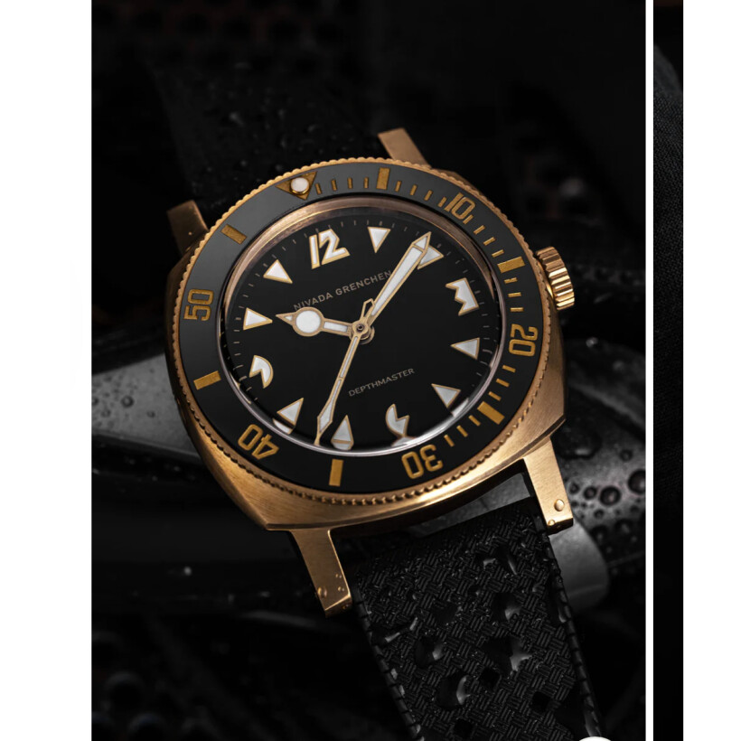 MONTRE NIVADA GRENCHEN DEPTHMASTER BRONZE.