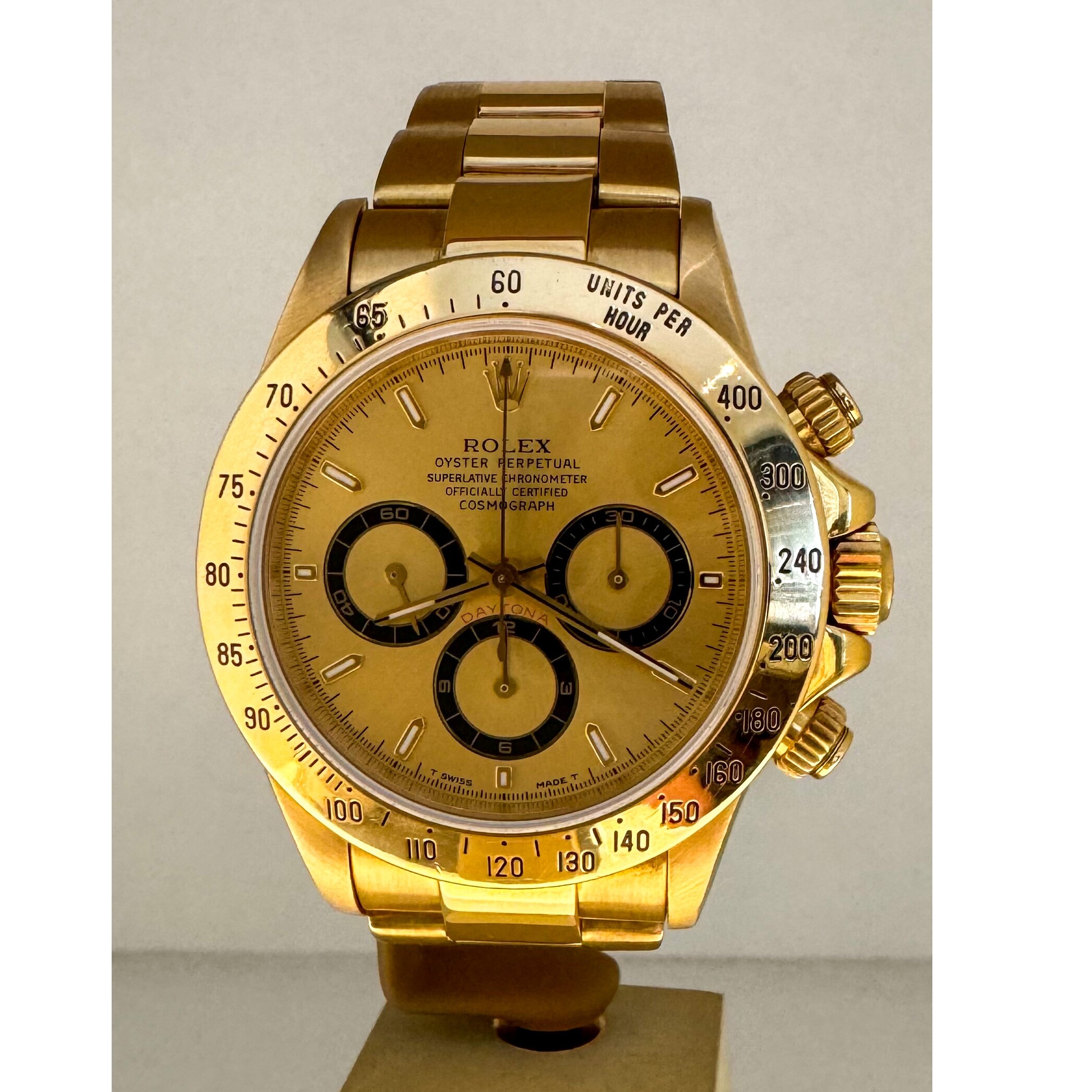 Montre Rolex Daytona Zénith 16528. vue 7