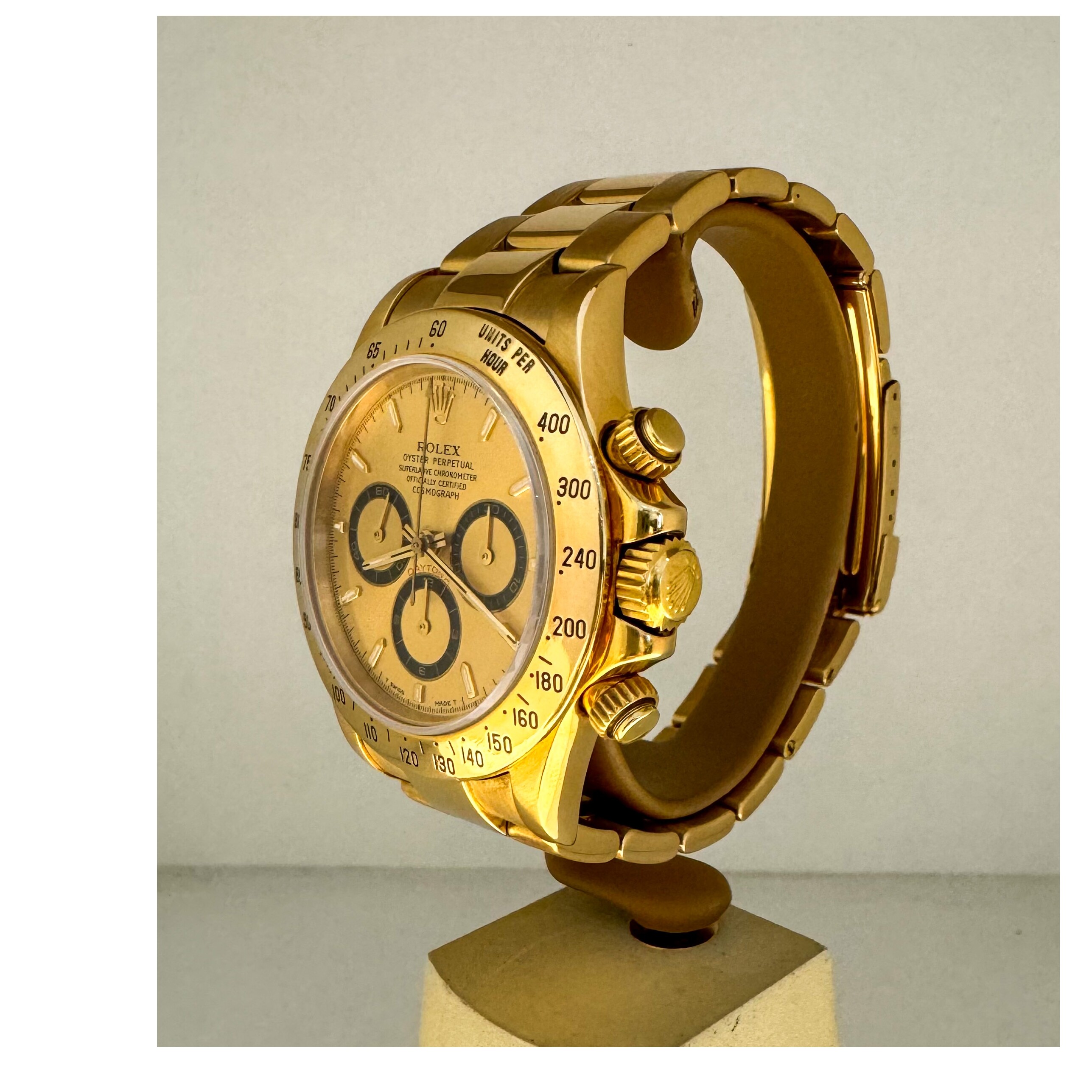 Montre Rolex Daytona Zénith 16528. vue 8