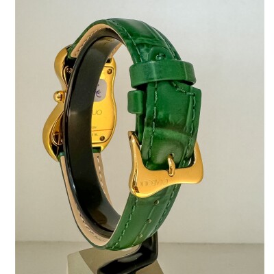 Montre EXAEQUO Melting doré Vert