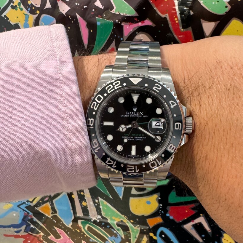 MONTRE ROLEX GMT MASTER II 116710LN