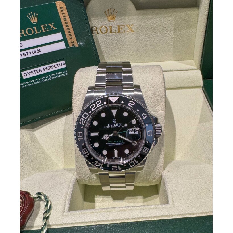 MONTRE ROLEX GMT MASTER II 116710LN