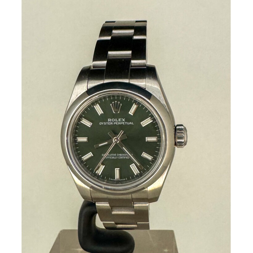 Montre Rolex Oyster Perpetual 26 Olive 176200.