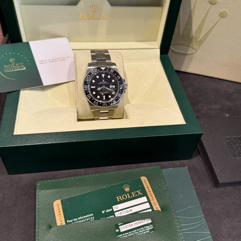 Montre Rolex GMT MASTER II 116710LN