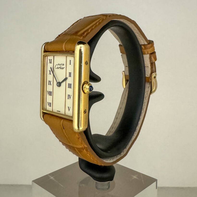 Montre Cartier Tank Must Vermeil 681006.