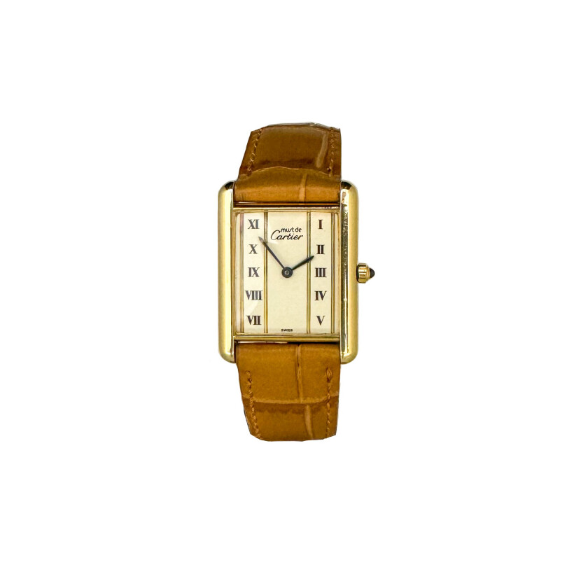 Montre Cartier Tank Must Vermeil 681006.