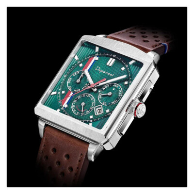 Montre Depancel Série-R-F-Back Mettalic Green.