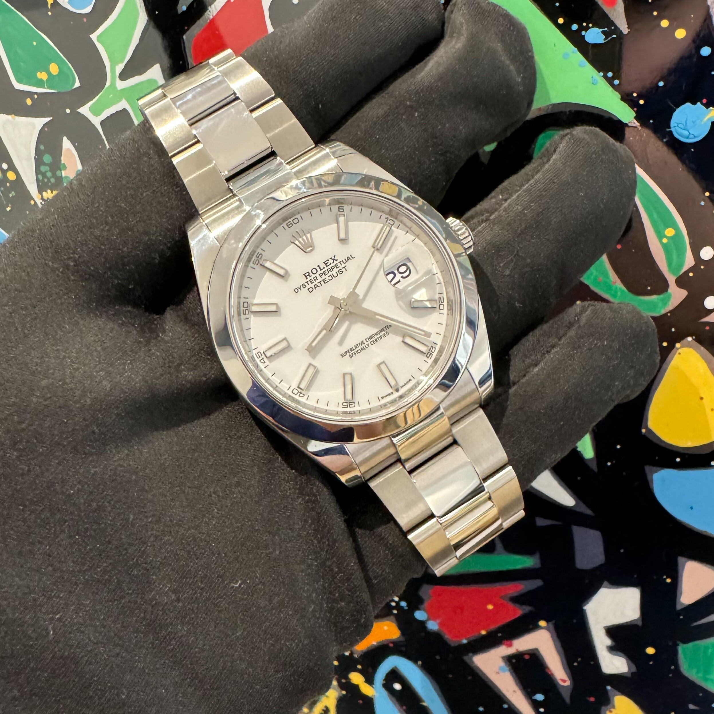 Montre Rolex Datejust 41 126300. vue 4