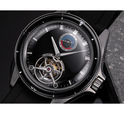 Montre Yema Yachtingraf Steel Tourbillon Mareographe 75th anniversaire Ltd Ed.