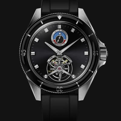 Montre Yema Yachtingraf Steel Tourbillon Mareographe 75th anniversaire Ltd Ed.