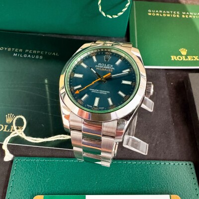 Montre Rolex Milgauss Z Blue 116400GV.