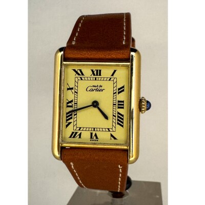 Cartier Tank Must Vermeil