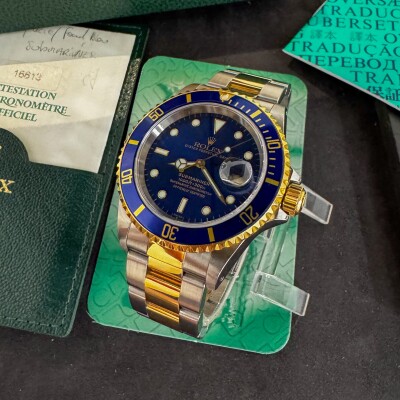 Montre Rolex Submariner Date 16613.