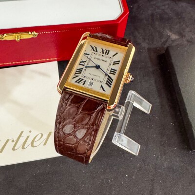 Montre Cartier Tank Solo Xl Auto 3799.