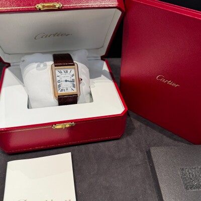 Montre Cartier Tank Solo Xl Auto 3799.