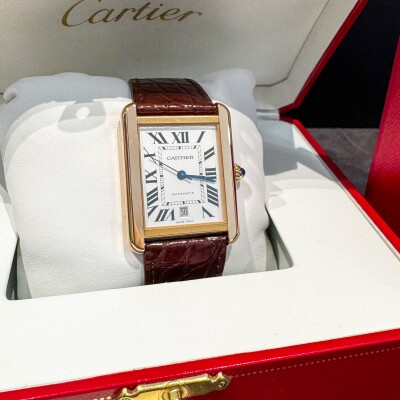 Montre Cartier Tank Solo Xl Auto 3799.