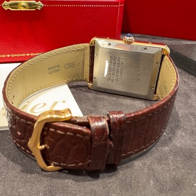 Montre Cartier Tank Solo Xl Auto 3799.