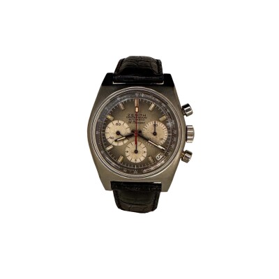 Montre Zenith El Primero Chronographe A385 vintage.