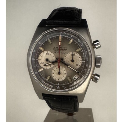 Montre Zenith El Primero Chronographe A385 vintage.