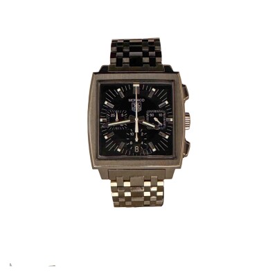 Montre Tag Heuer Monaco Chronographe CW2111