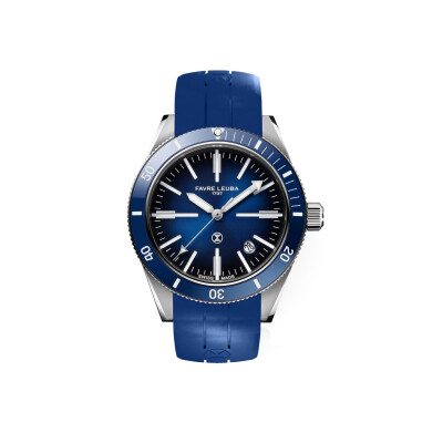 Montre Favre Leuba Deep Raider Blue.