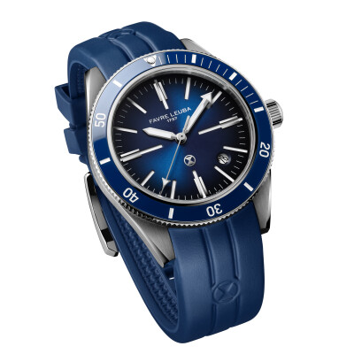 Montre Favre Leuba Deep Raider Blue.