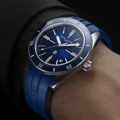 Montre Favre Leuba Deep Raider Blue.
