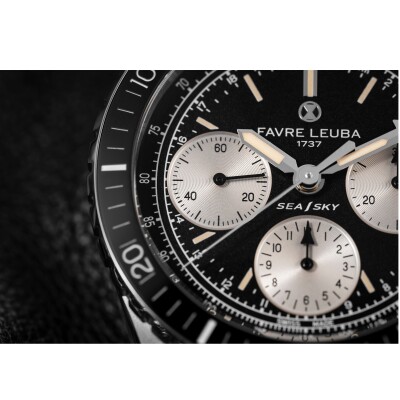 Montre Favre Leuba Sea / Sky Chronographe.