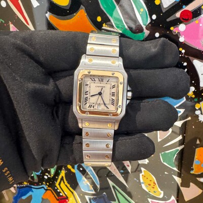 Montre Cartier Santos Galbée de Cartier 187901.