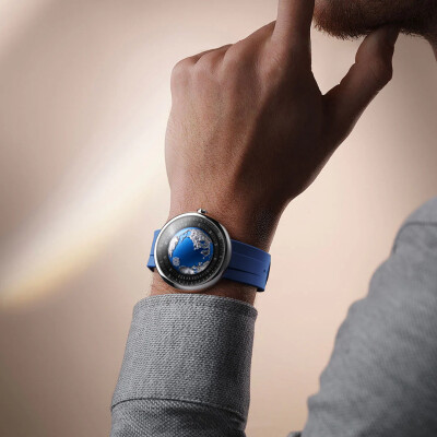 Montre Ciga Design Blue Planet II Titanium 46 mm.