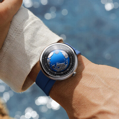 Montre Ciga Design Blue Planet II Titanium 46 mm.