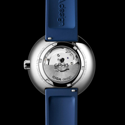 Montre Ciga Design Blue Planet II Titanium 46 mm.