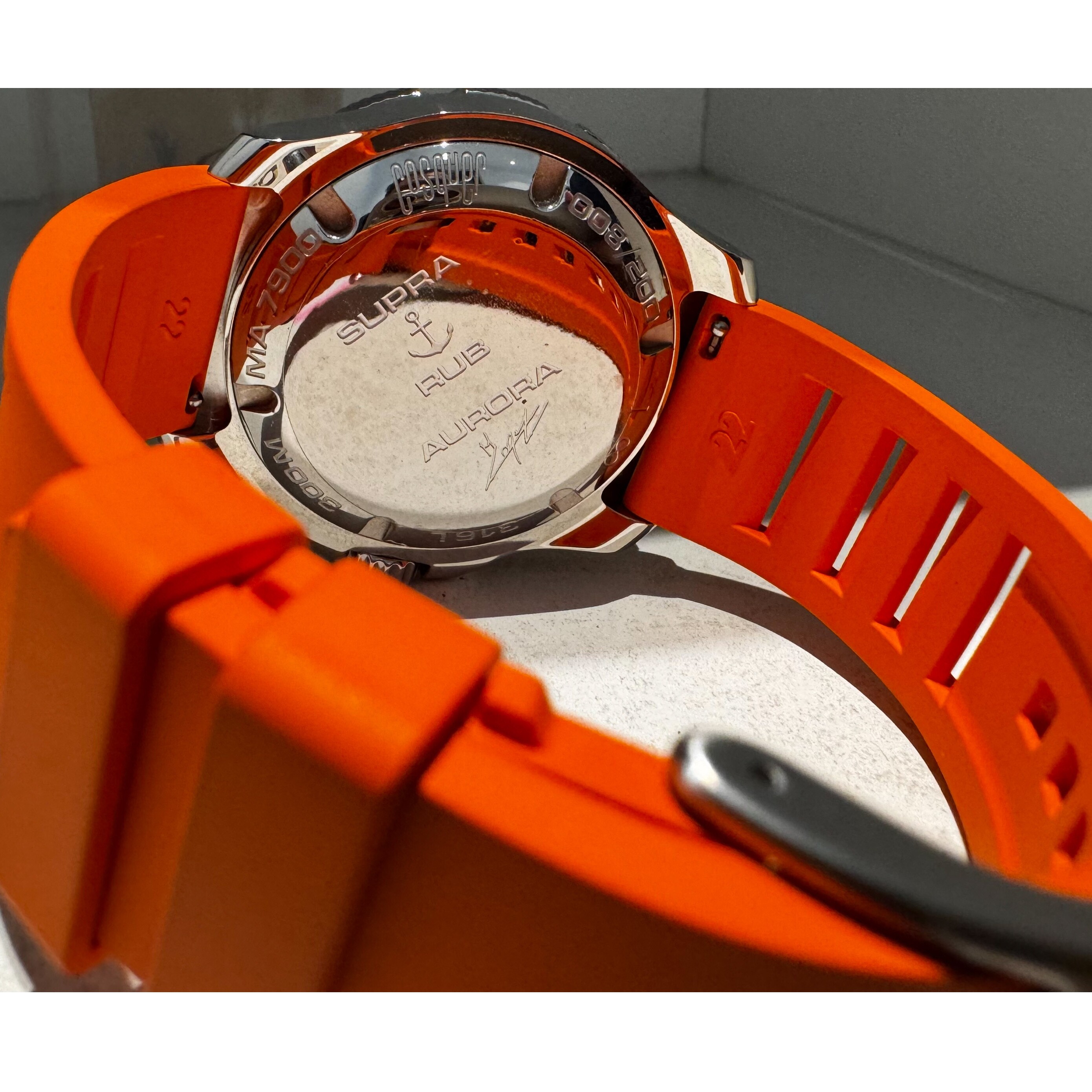 Montre Supra Rub Aurora Daylight. vue 5