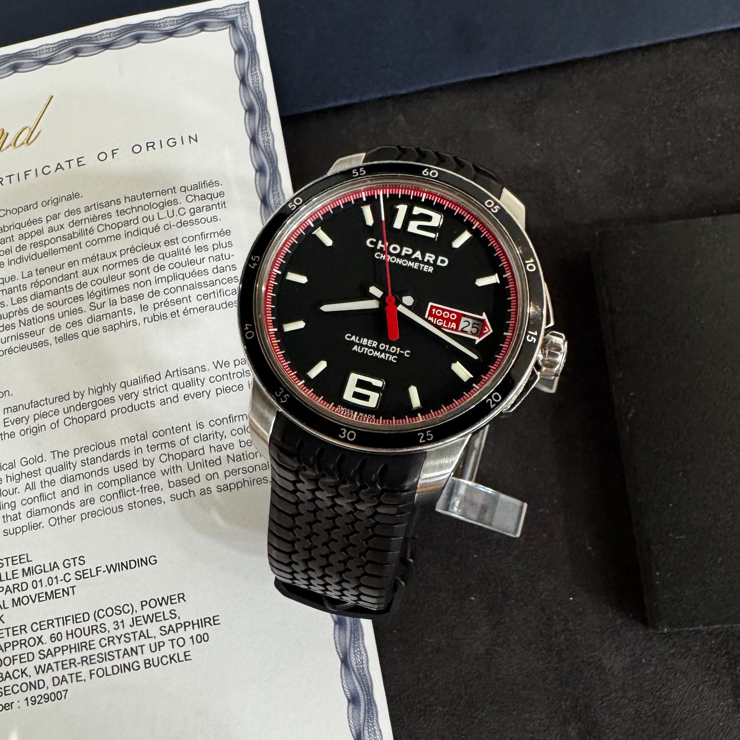 Montre Chopard Classic Racing Mille Miglia GTS Automatic vue 2