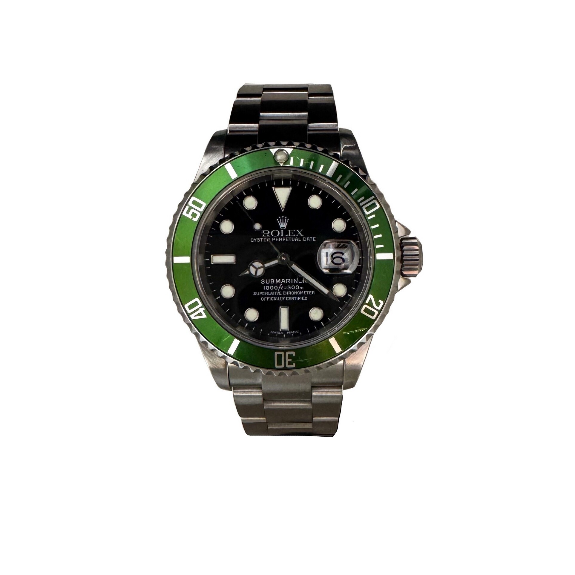 Montre Rolex Submariner Date 16610LV. vue 1