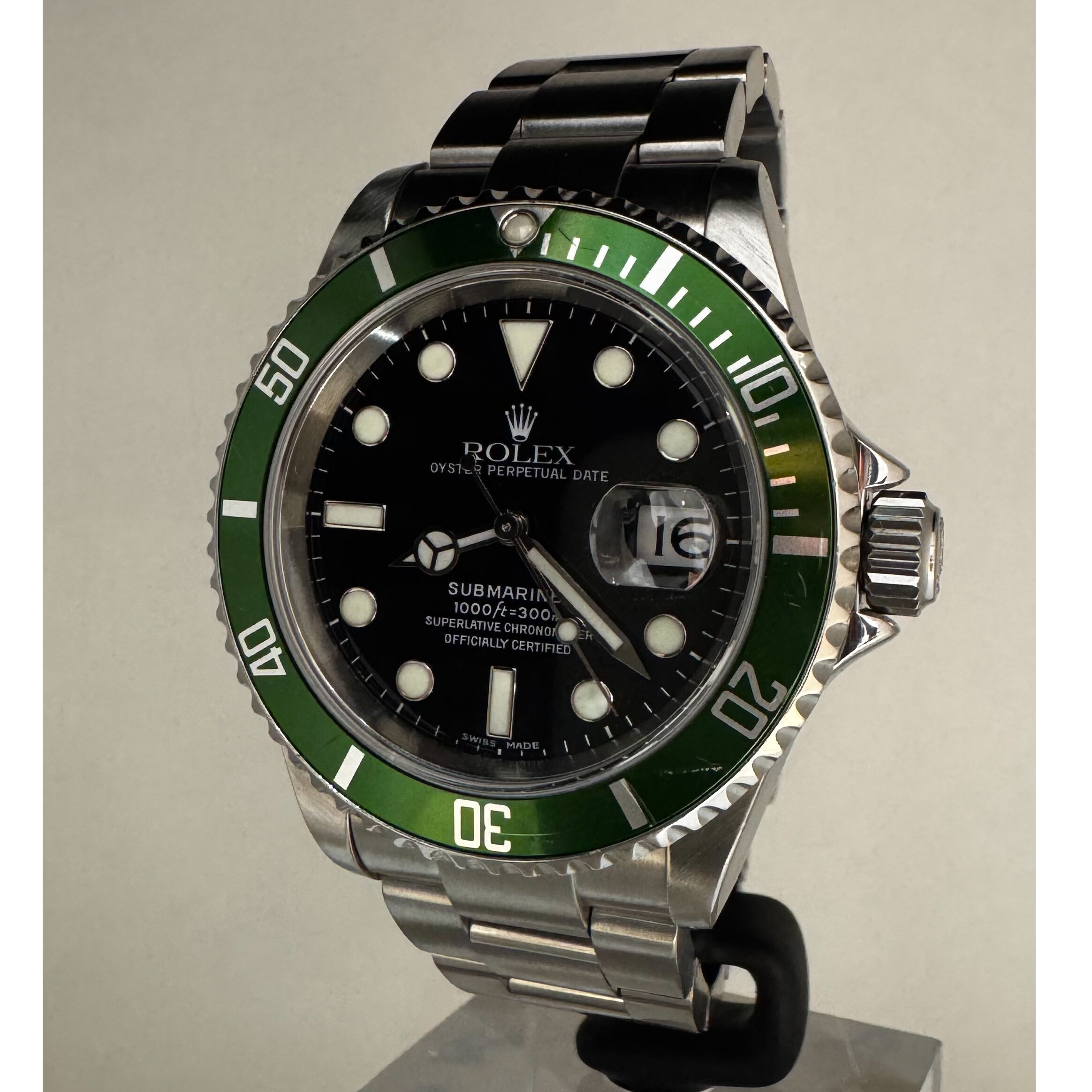 Montre Rolex Submariner Date 16610LV. vue 8