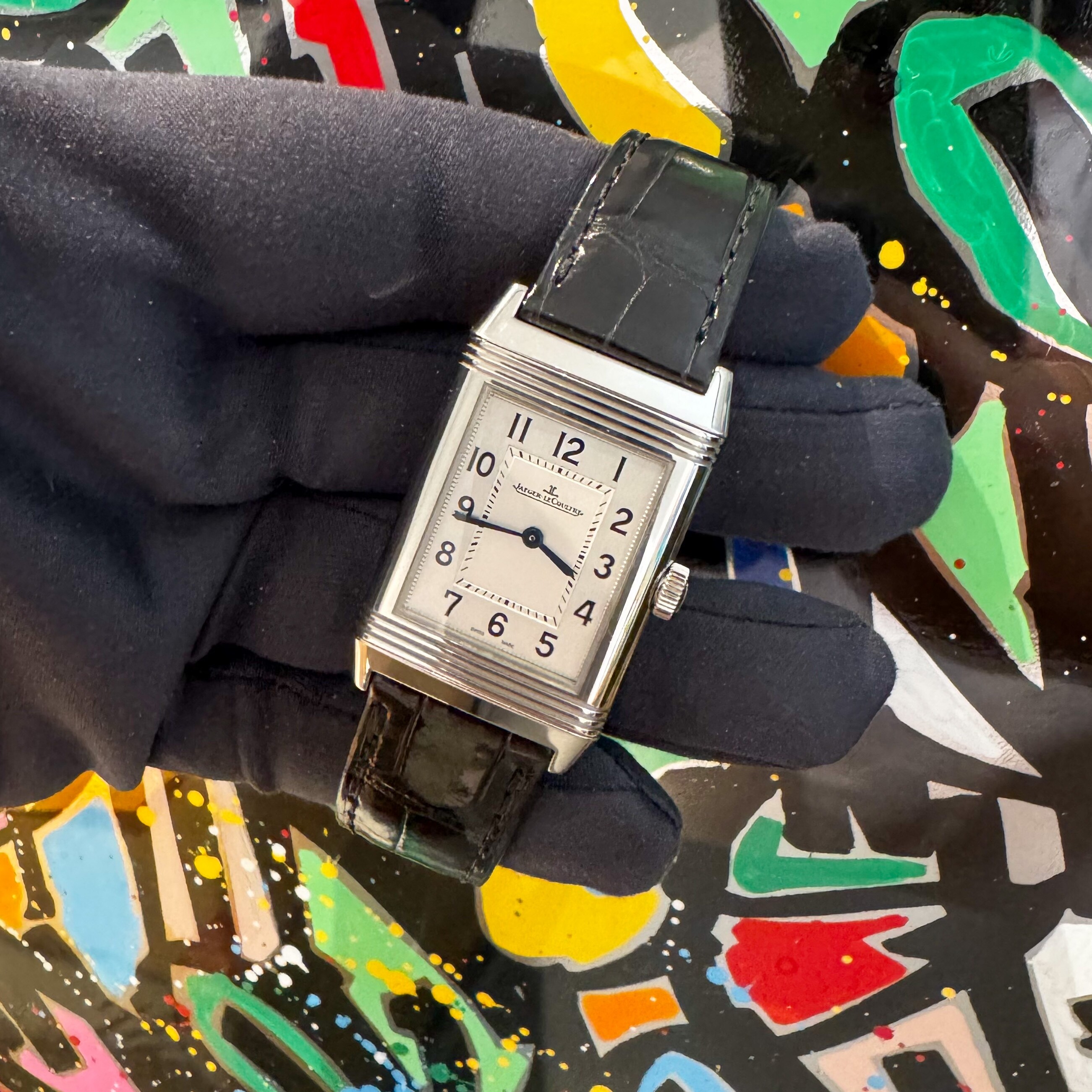 Montre Jaeger LeCoultre Reverso Classique Medium Ultra Thin. vue 2